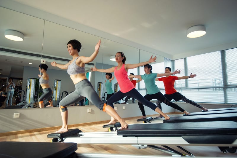 Pilates yoga fitness